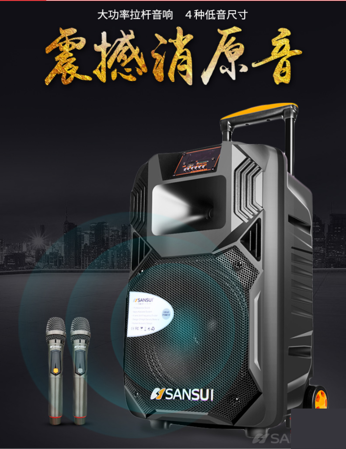 山水 广场舞  户外音响 SS1-10
