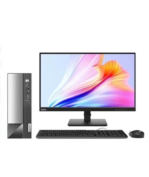 联想/LENOVO 扬天M400台式计算机 I3-12100 8G 512G固态硬盘 24寸显示器 WIN11系统